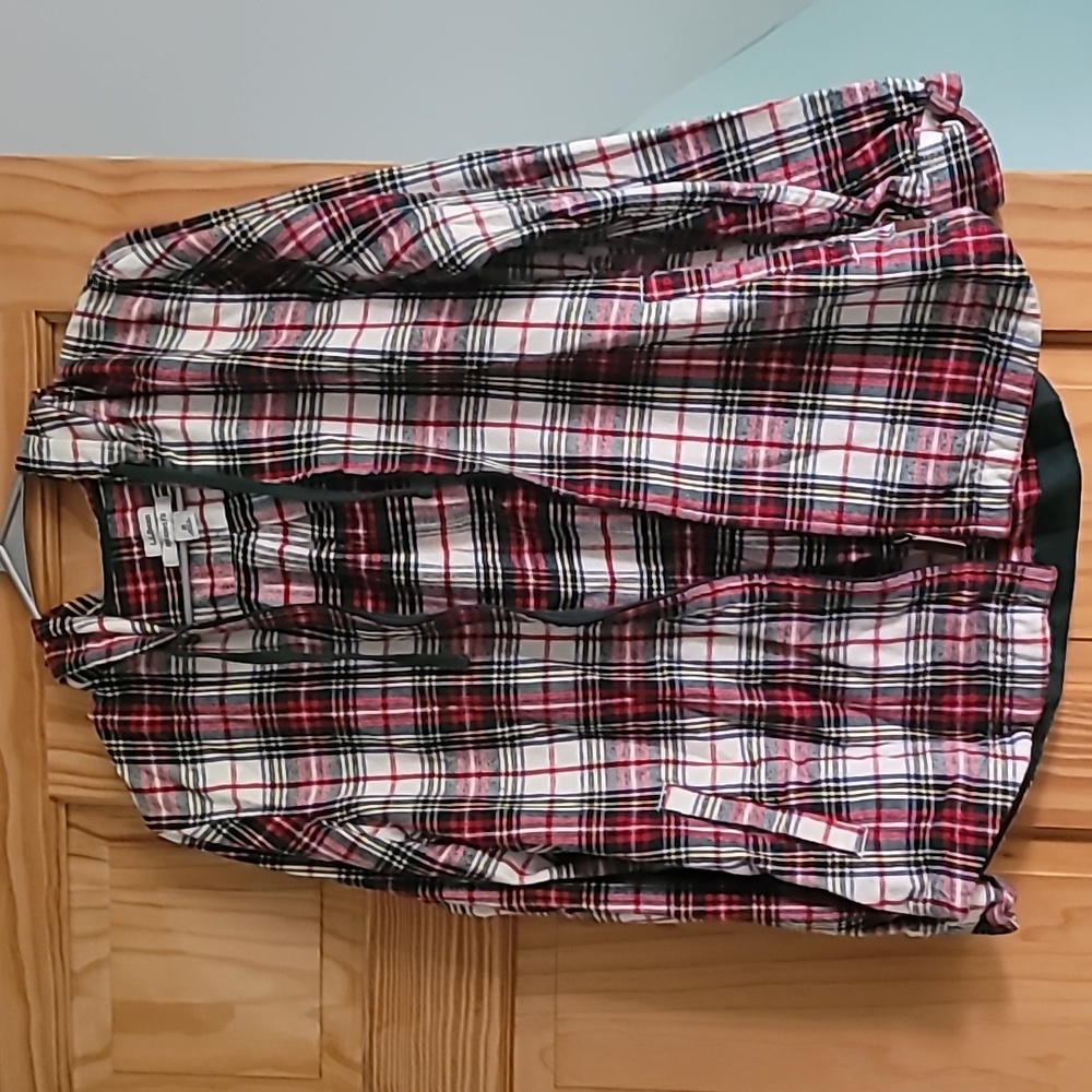 Cozy fall/winter LL Bean flannel shirt med